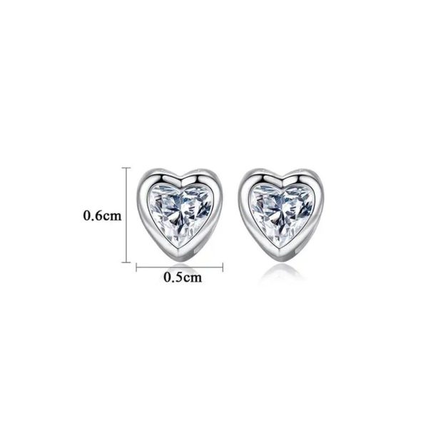 Orecchini Fantasy Argento Zirconia Bianco - immagine 3