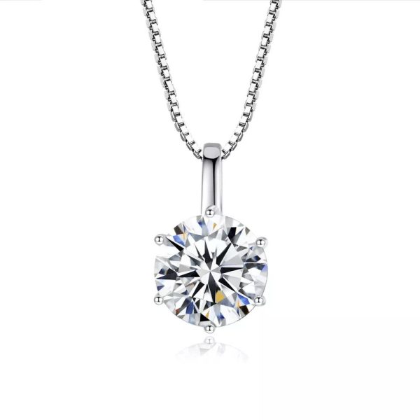 Collana Fantasy Argento Moissanite