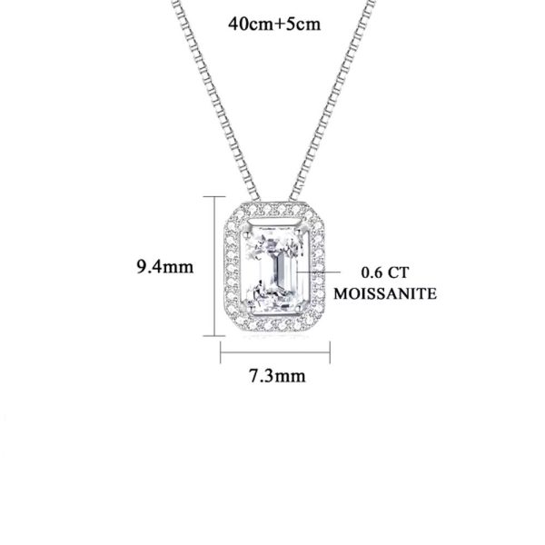 Collana Fantasy Argento Moissanite - immagine 2